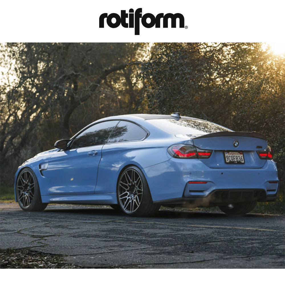 ホンダ シビック用 ロティフォーム TDX 19X8.5 J ET 35 フロント&リア グロスブラック ダブルダークティント フローフォーミング・アルミニウムホイール４本セット (消費税、送料込み)