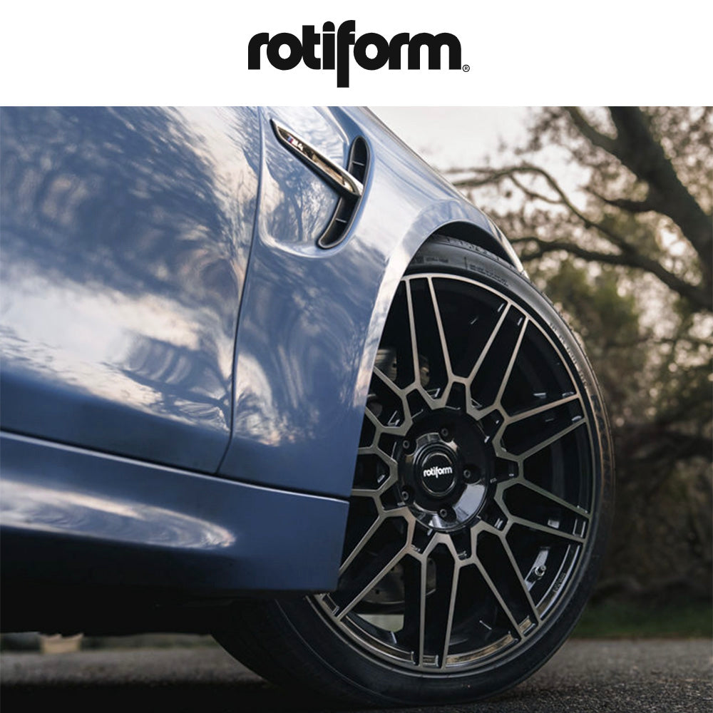 ホンダ シビック用 ロティフォーム TDX 19X8.5 J ET 35 フロント&リア グロスブラック ダブルダークティント フローフォーミング・アルミニウムホイール４本セット (消費税、送料込み)