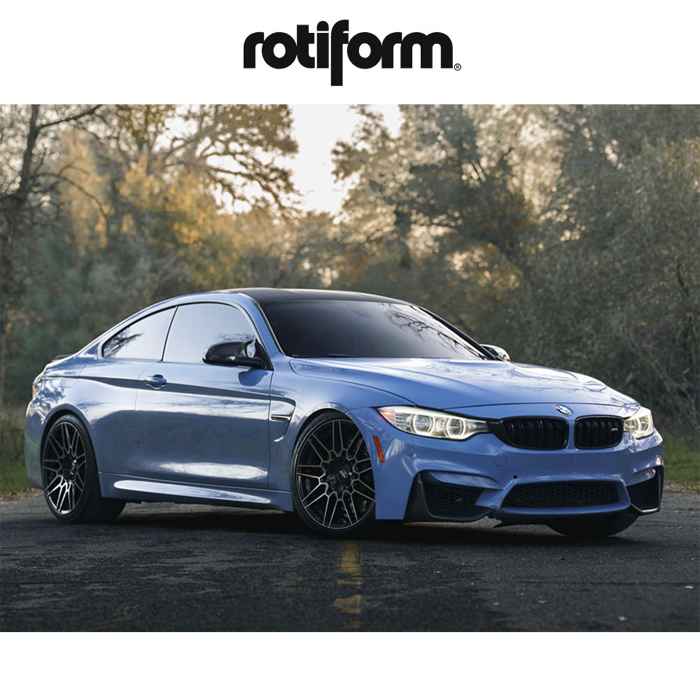 ホンダ シビック用 ロティフォーム TDX 19X8.5 J ET 35 フロント&リア グロスブラック ダブルダークティント フローフォーミング・アルミニウムホイール４本セット (消費税、送料込み)