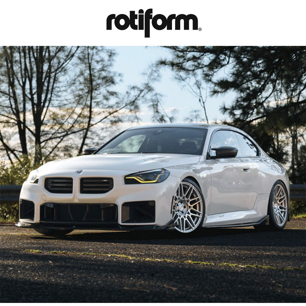 ホンダ シビック用 ロティフォーム TDX 19X8.5J ET 35 フロント&リア シルバー ウィズ マシンドフェイス フローフォーミング・アルミニウムホイール４本セット (消費税、送料込み)