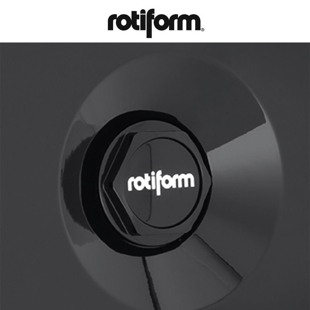 ロティフォーム エアロディスク専用アルミ製センターキャップ４個セット(ブラック)　32170-26-AB: HEX NUT ALUMINUM-BLACK (消費税、送料込み)