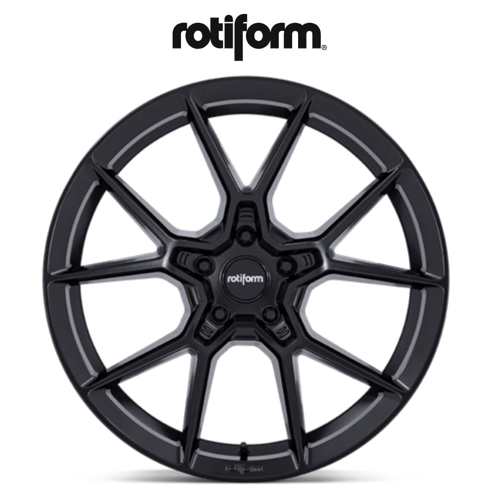 ホンダ シビック　タイプＲ(Honda Civic Type-R)用 ロティフォーム KPR 20x9J ET 38 フロント&リア サテンブラック ホイール４本セット Rotiform KPR 20X9 5X120 72 +38 S-BLK (送料無料)