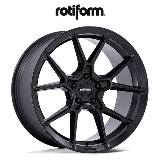 ホンダ シビック　タイプＲ(Honda Civic Type-R)用 ロティフォーム KPR 20x9J ET 38 フロント&リア サテンブラック ホイール４本セット Rotiform KPR 20X9 5X120 72 +38 S-BLK (送料無料)
