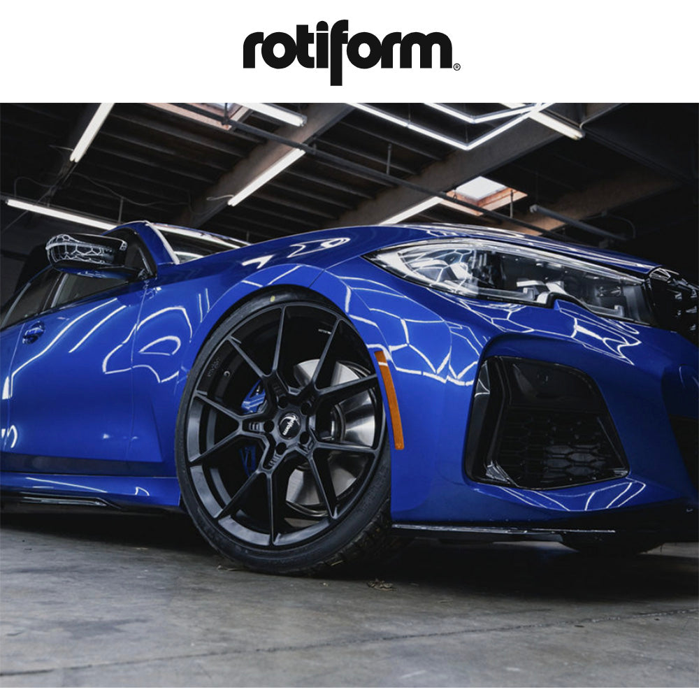 ホンダ シビック　タイプＲ(Honda Civic Type-R)用 ロティフォーム KPR 20x9J ET 38 フロント&リア サテンブラック ホイール４本セット Rotiform KPR 20X9 5X120 72 +38 S-BLK (送料無料)