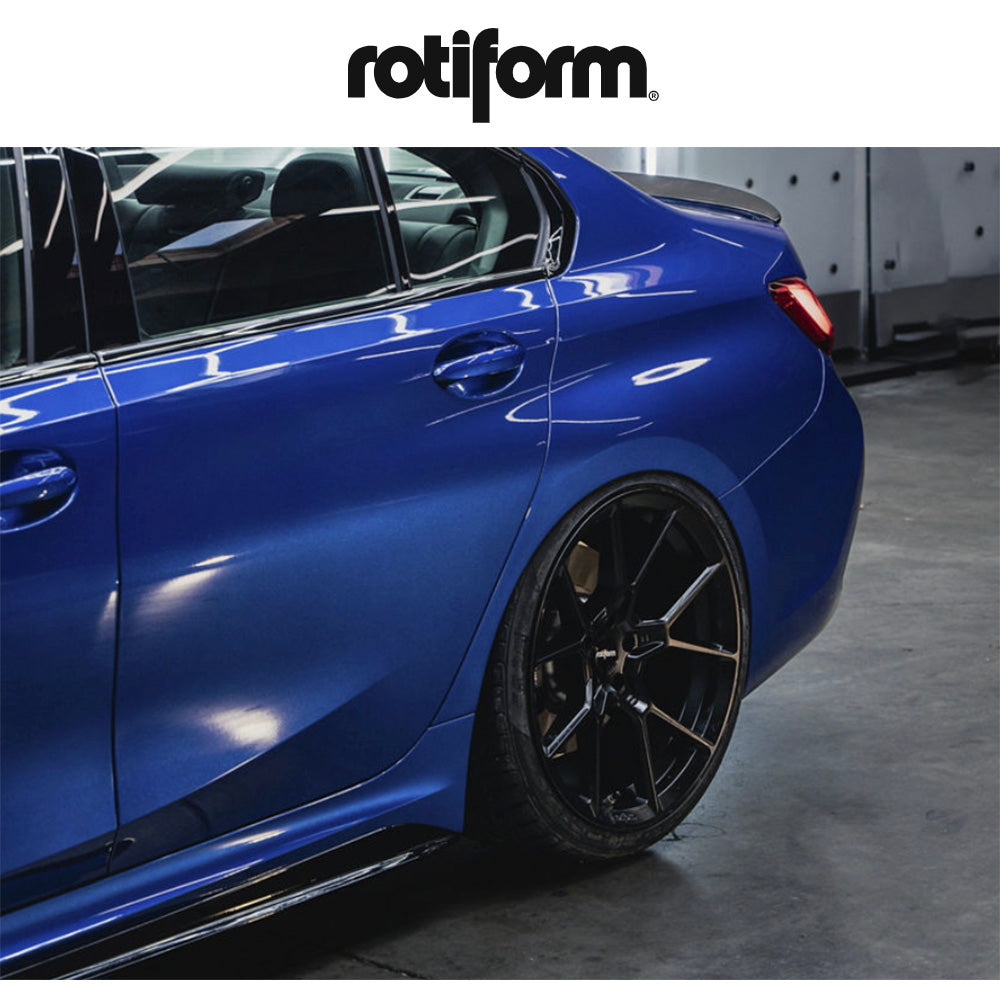 ホンダ シビック　タイプＲ(Honda Civic Type-R)用 ロティフォーム KPR 20x9J ET 38 フロント&リア サテンブラック ホイール４本セット Rotiform KPR 20X9 5X120 72 +38 S-BLK (送料無料)