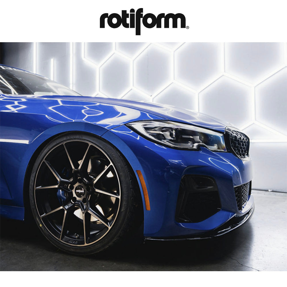 ホンダ シビック　タイプＲ(Honda Civic Type-R)用 ロティフォーム KPR 20x9J ET 38 フロント&リア サテンブラック ホイール４本セット Rotiform KPR 20X9 5X120 72 +38 S-BLK (送料無料)