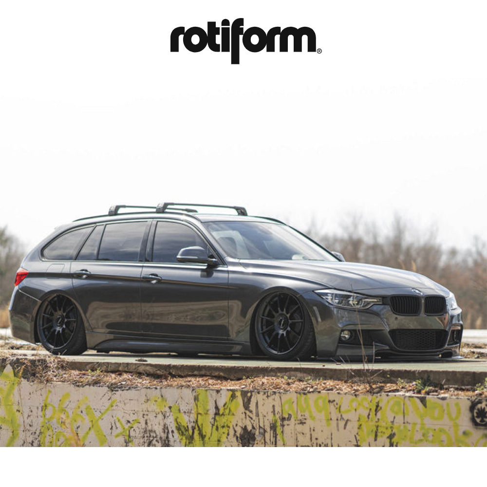 ビー・エム・ダブリュー ４シリーズ(BMW 4 Series)用 ロティフォーム DTM 19x8.5J サテンブラック ホイール４本セット Rotiform DTM R168 19X8.5 5X112/120 S-BLK 35MM (送料無料)