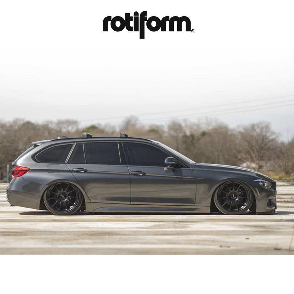 ビー・エム・ダブリュー ４シリーズ(BMW 4 Series)用 ロティフォーム DTM 19x8.5J サテンブラック ホイール４本セット Rotiform DTM R168 19X8.5 5X112/120 S-BLK 35MM (送料無料)