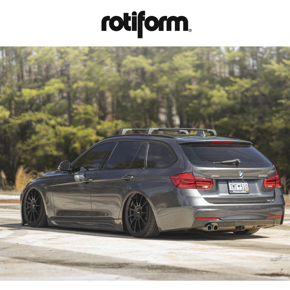 ビー・エム・ダブリュー ４シリーズ(BMW 4 Series)用 ロティフォーム DTM 19x8.5J サテンブラック ホイール４本セット Rotiform DTM R168 19X8.5 5X112/120 S-BLK 35MM (送料無料)