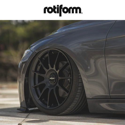 ビー・エム・ダブリュー ４シリーズ(BMW 4 Series)用 ロティフォーム DTM 20x8.5J サテンブラック ホイール４本セット Rotiform DTM R168 20X8.5 5X112/120 S-BLK 35MM (送料無料)