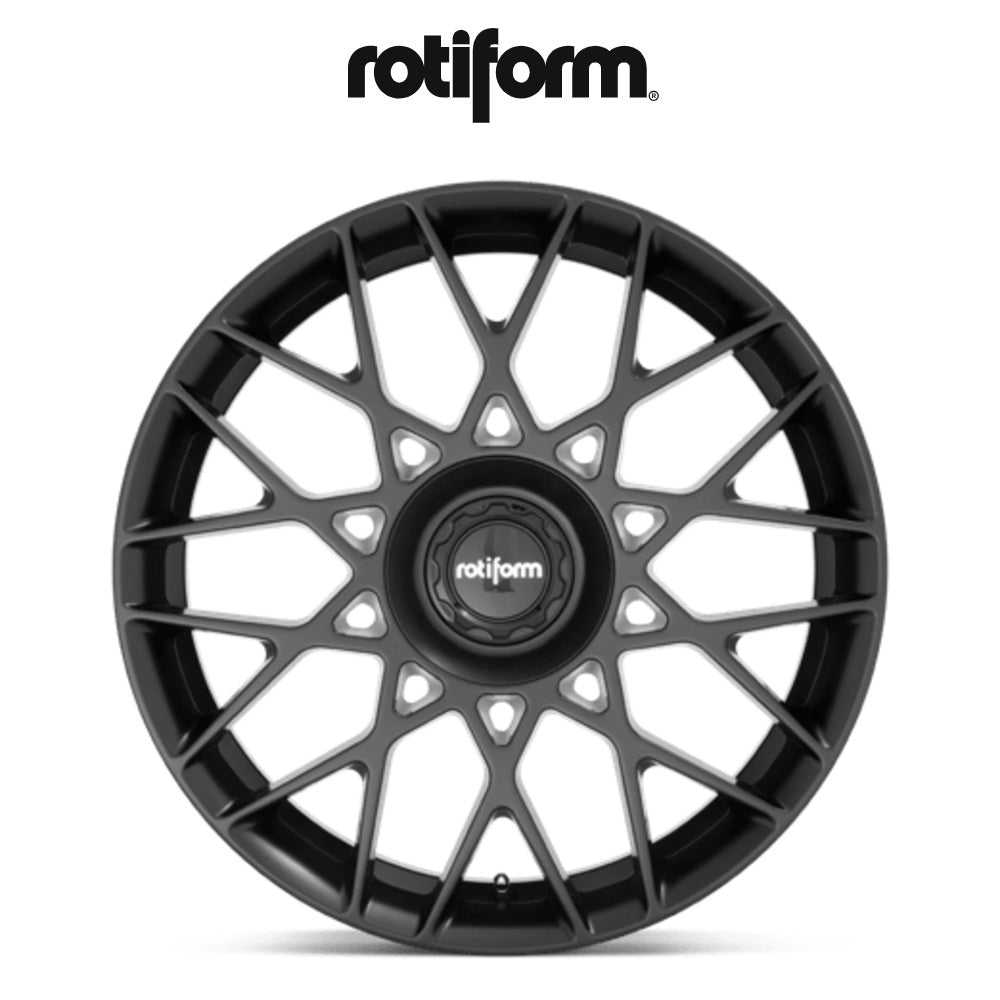 ビー・エム・ダブリュー ４シリーズ(BMW 4 Series)用 ロティフォーム BLQ-C 19x8.5J マットブラック ホイール４本セット Rotiform BLQ-C R165 19X8.5 5X112 M-BLK 35MM (送料無料)