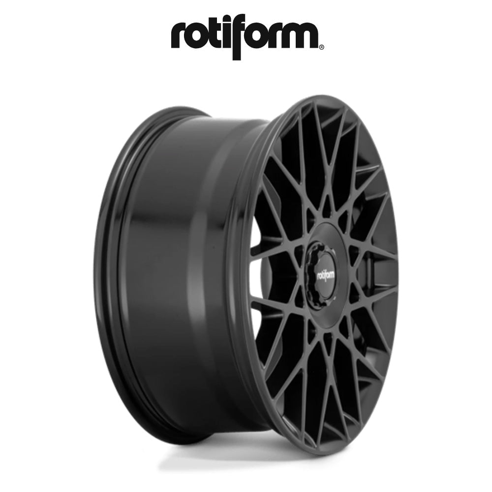 ビー・エム・ダブリュー ４シリーズ(BMW 4 Series)用 ロティフォーム BLQ-C 19x8.5J マットブラック ホイール４本セット Rotiform BLQ-C R165 19X8.5 5X112 M-BLK 35MM (送料無料)