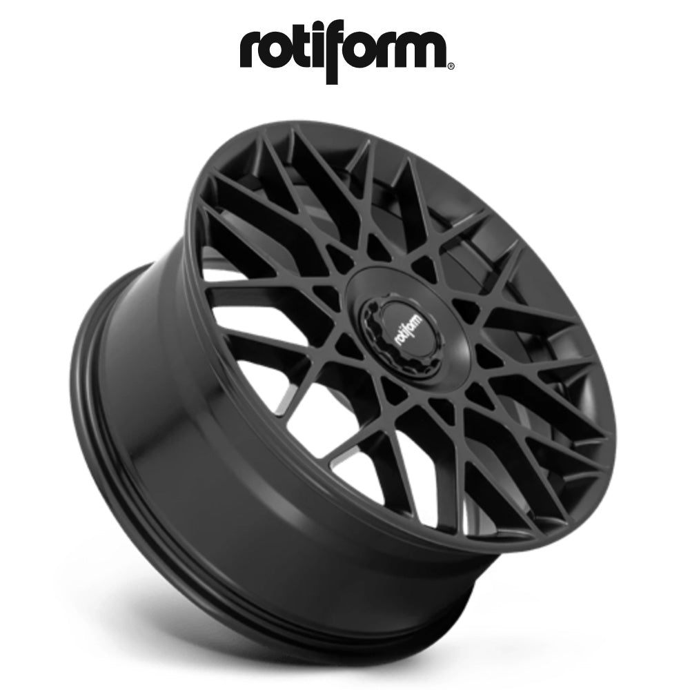 ビー・エム・ダブリュー ４シリーズ(BMW 4 Series)用 ロティフォーム BLQ-C 19x8.5J マットブラック ホイール４本セット Rotiform BLQ-C R165 19X8.5 5X112 M-BLK 35MM (送料無料)