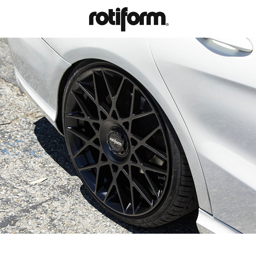 ビー・エム・ダブリュー ４シリーズ(BMW 4 Series)用 ロティフォーム BLQ-C 19x8.5J マットブラック ホイール４本セット Rotiform BLQ-C R165 19X8.5 5X112 M-BLK 35MM (送料無料)