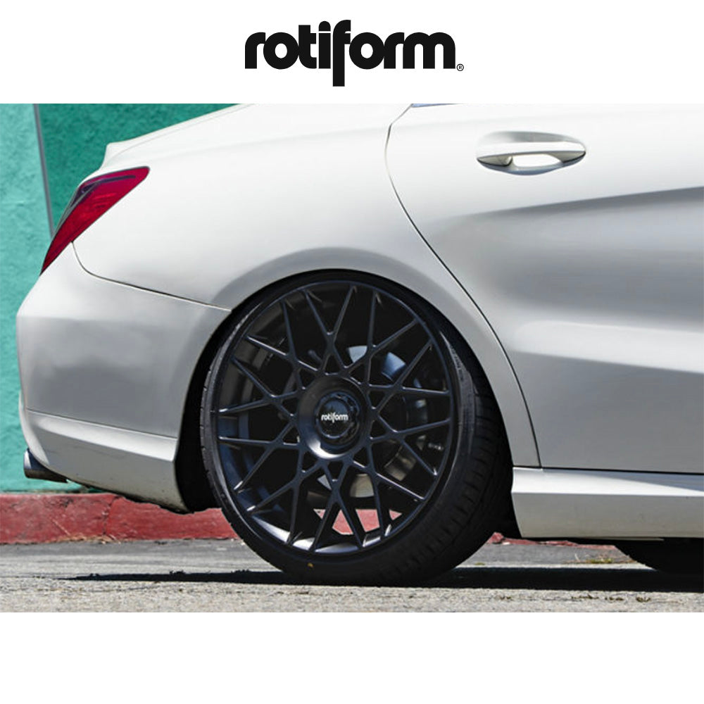 ビー・エム・ダブリュー ４シリーズ(BMW 4 Series)用 ロティフォーム BLQ-C 19x8.5J マットブラック ホイール４本セット Rotiform BLQ-C R165 19X8.5 5X112 M-BLK 35MM (送料無料)