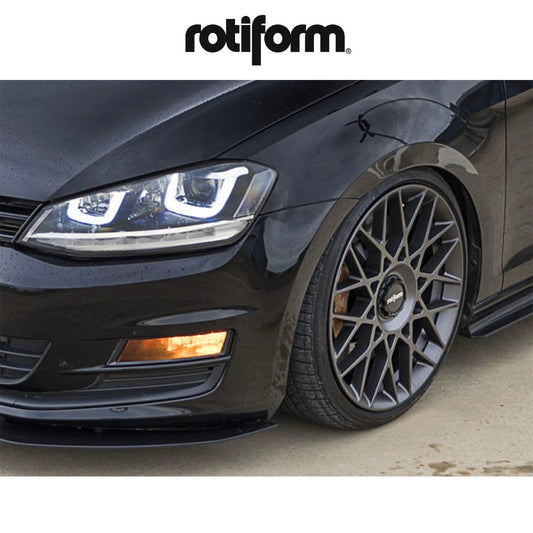 ビー・エム・ダブリュー ４シリーズ(BMW 4 Series)用 ロティフォーム BLQ-C 19x8.5J アンスラサイト ホイール４本セット Rotiform BLQ-C R166 19X8.5 5X112 ANTHRACITE 35MM (送料無料)