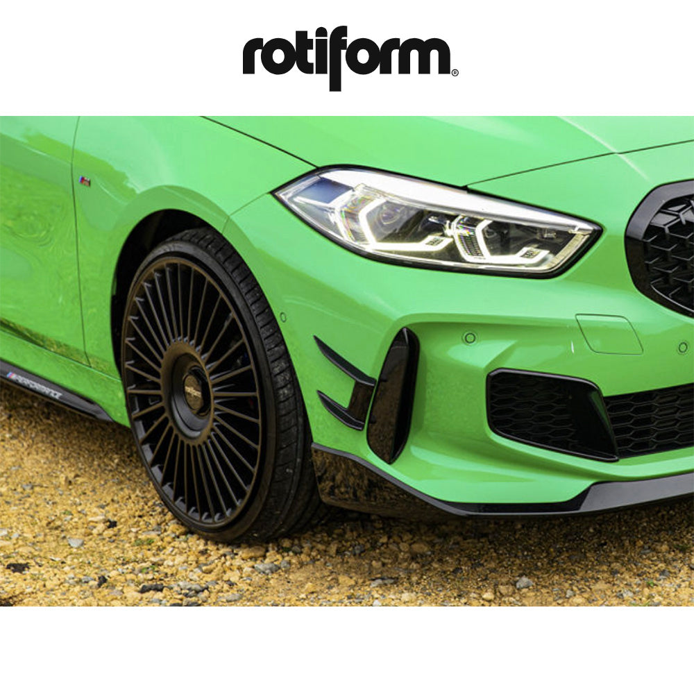 BMW X5用 ロティフォーム GRZ 20x8.5J マットブラック ホイール４本セット Rotiform GRZ R202 20X8.5 5X112/120 M-BLK 35MM (送料無料)
