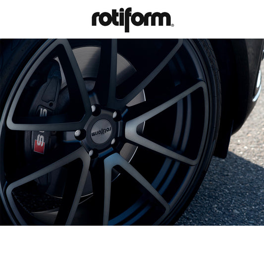 テスラ モデル３ (TESLA Model 3)用 ロティフォーム SPF 19x8.5J マットブラック ホイール４本セット Rotiform SPF R122 19X8.5 5X4.5 MT-BLK 38MM (送料無料)