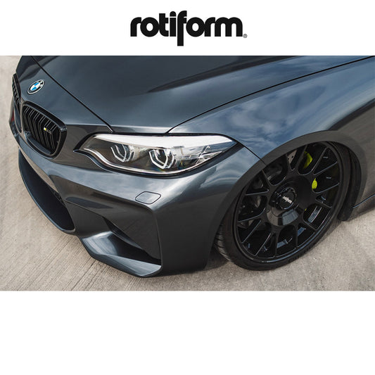 テスラ モデル３ (TESLA Model 3)用 ロティフォーム TUF-R 19x9.5J グロスブラック ホイール４本セット Rotiform TUF-R R187 19X9.5 5X112/4.5 G-BLK 38MM (送料無料)