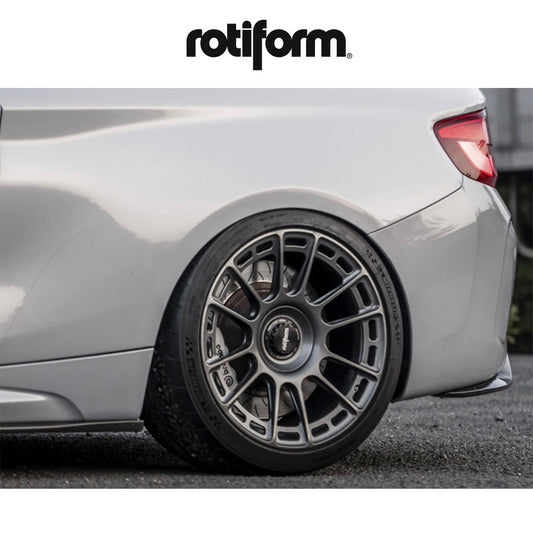 BMW X5用 ロティフォーム OZR 20x8.5J マットアンスラサイト ホイール４本セット Rotiform OZR R158 20X9 5X112/120 MT-ANTH 25MM (送料無料)