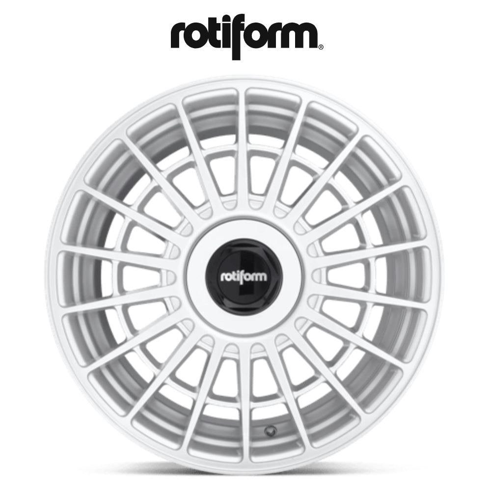 テスラ モデル３ (TESLA Model 3)用 ロティフォーム LAS-R 19x8.5J グロスシルバー ホイール４本セット Rotiform LAS-R R143 19X8.5 5X112/4.5 GL-SLVR 45MM (送料無料)