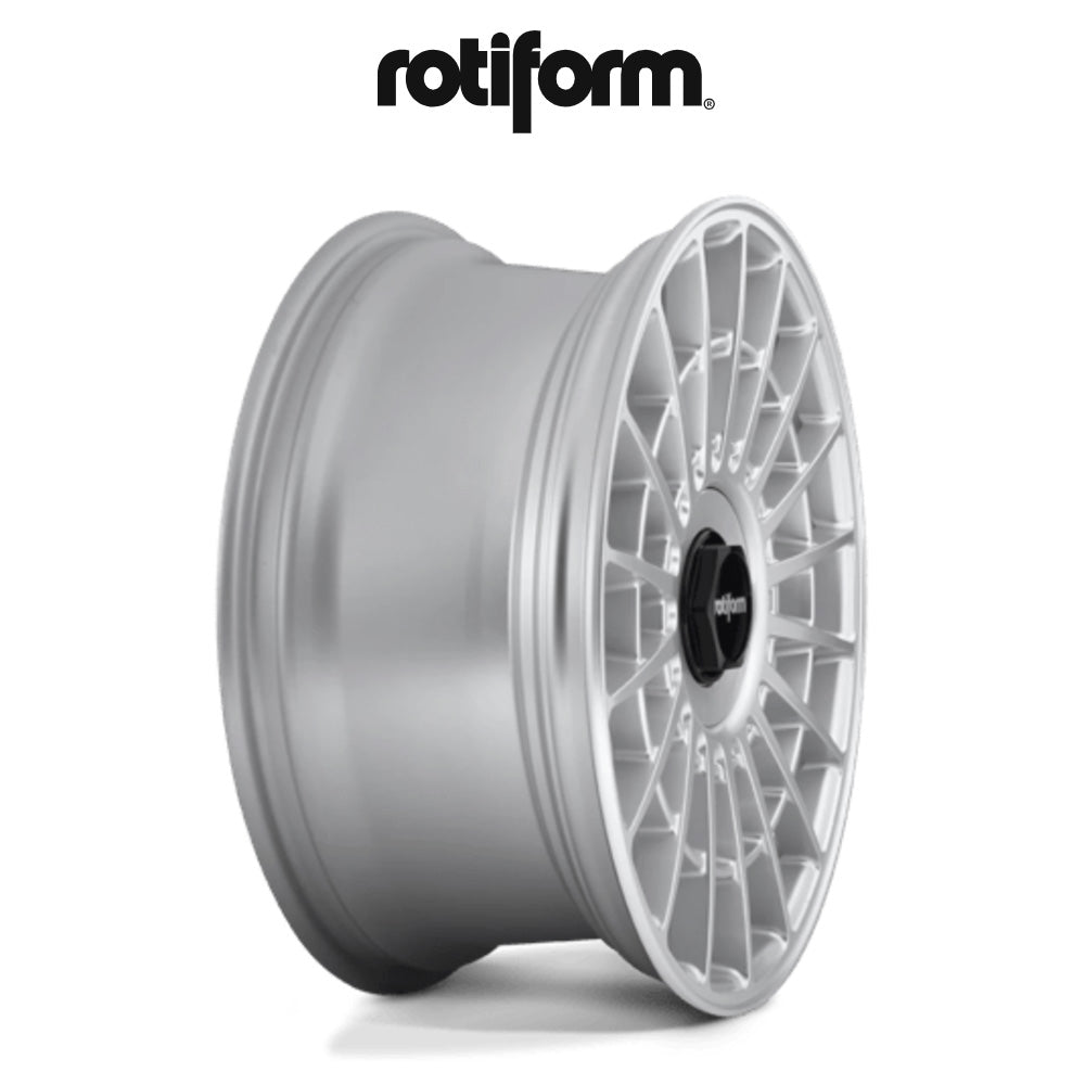 テスラ モデル３ (TESLA Model 3)用 ロティフォーム LAS-R 19x8.5J グロスシルバー ホイール４本セット Rotiform LAS-R R143 19X8.5 5X112/4.5 GL-SLVR 45MM (送料無料)