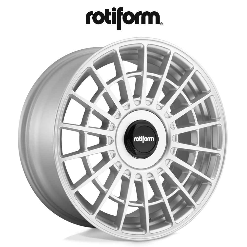 テスラ モデル３ (TESLA Model 3)用 ロティフォーム LAS-R 19x8.5J グロスシルバー ホイール４本セット Rotiform LAS-R R143 19X8.5 5X112/4.5 GL-SLVR 45MM (送料無料)