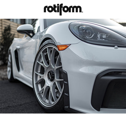 テスラ モデル３ (TESLA Model 3)用 ロティフォーム TUF 20x9.5J グロスシルバー 鍛造モノブロックホイール４本セット Rotiform TUF R902 20X9.5 5X4.5 GL-SLVR 35MM (送料無料)