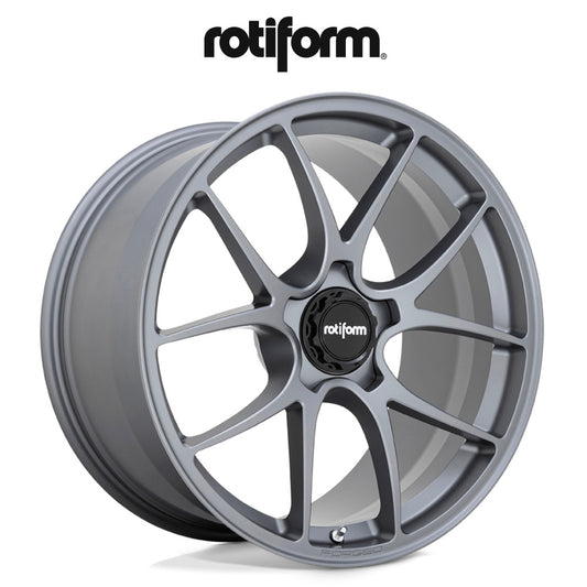 トヨタ スープラ (Toyota GR Supra)用 ロティフォーム LTN 20x9J ET 25 フロント 20x10.5J ET 35 リア サテンチタニウム 鍛造モノブロックホイール４本セット Rotiform LTN 20X9 5X112 66.56 ST 25MM / LTN 20X10.5 5X112 66.56 ST 35MM (送料無料)