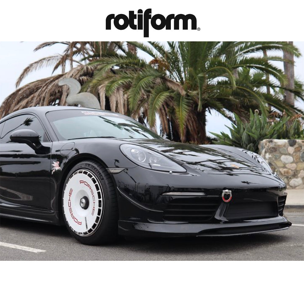 トヨタ ＧＲ８６(Toyota GR86)用 ロティフォーム エアロディスク(グロスホワイト)付き RSE 18x8.5J ET 35 フロント&リア グロスシルバー ホイール４本セット Rotiform RSE 18X8.5 5X100/4.5 70.1 SL +35 (消費税、送料込み)