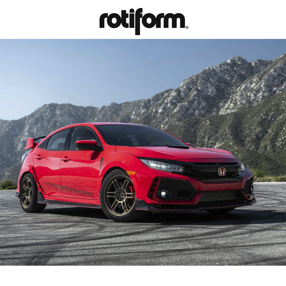 ホンダ シビック タイプＲ (Honda Civic Type R)用 ロティフォーム RPS 18X8.5J ET 35 フロント、リア マットブラック ホイール４本セット Rotiform RPS 18X8.5 5X120 74 +35 M-BLK (消費税、送料込み)