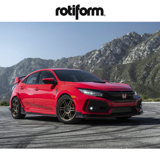 ホンダ シビック タイプＲ (Honda Civic Type R)用 ロティフォーム RPS 18X9.5J ET 38 フロント、リア バーントブロンズ ホイール４本セット Rotiform RPS 18X9.5 5X120 74 +38 B-BRNZ (消費税、送料込み)