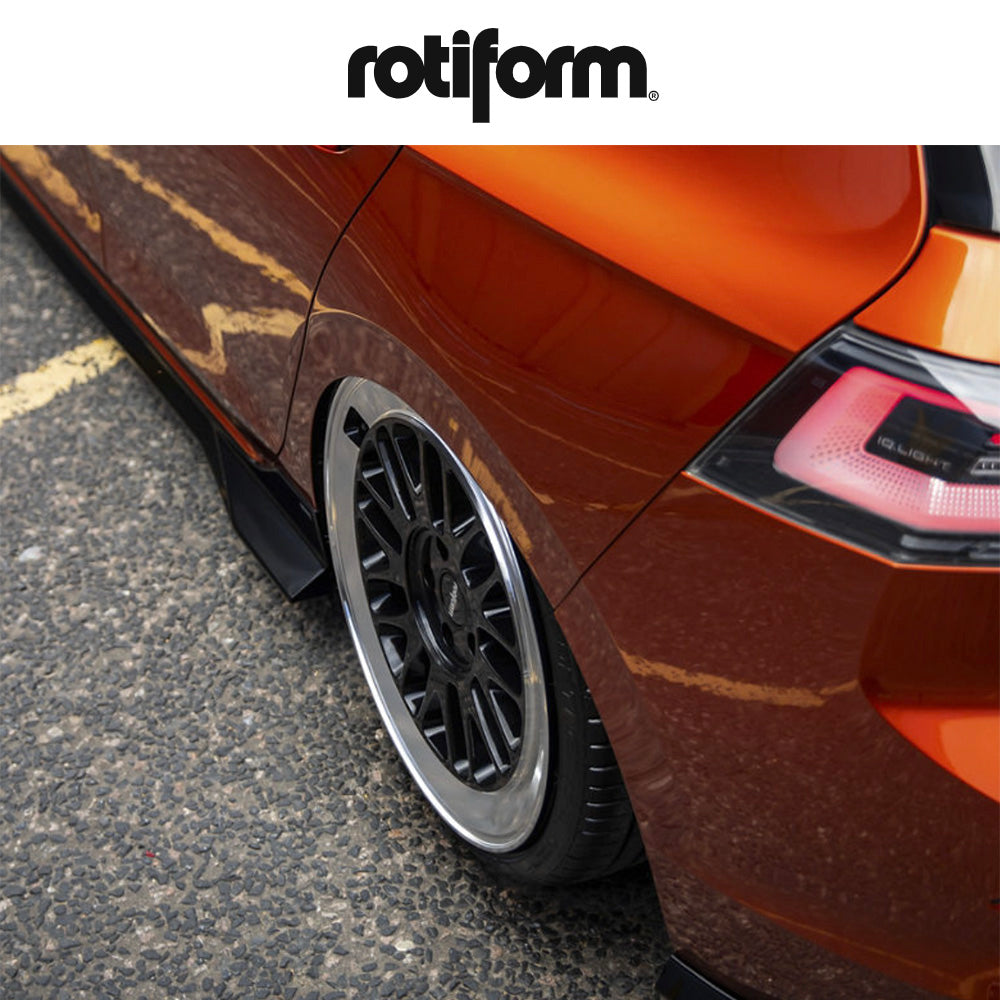 ＢＭＷ ４シリーズ用 ロティフォーム SCP 19x8.5J ET 25 フロント、リア グロスブラック／ダイアモンドカットリップ フローフォーミング・アルミニウムホイール４本セット (消費税、送料込み)
