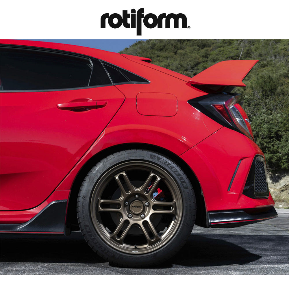 ホンダ シビック タイプＲ (Honda Civic Type R)用 ロティフォーム RPS 18X8.5J ET 35 フロント、リア マットブラック ホイール４本セット Rotiform RPS 18X8.5 5X120 74 +35 M-BLK (消費税、送料込み)