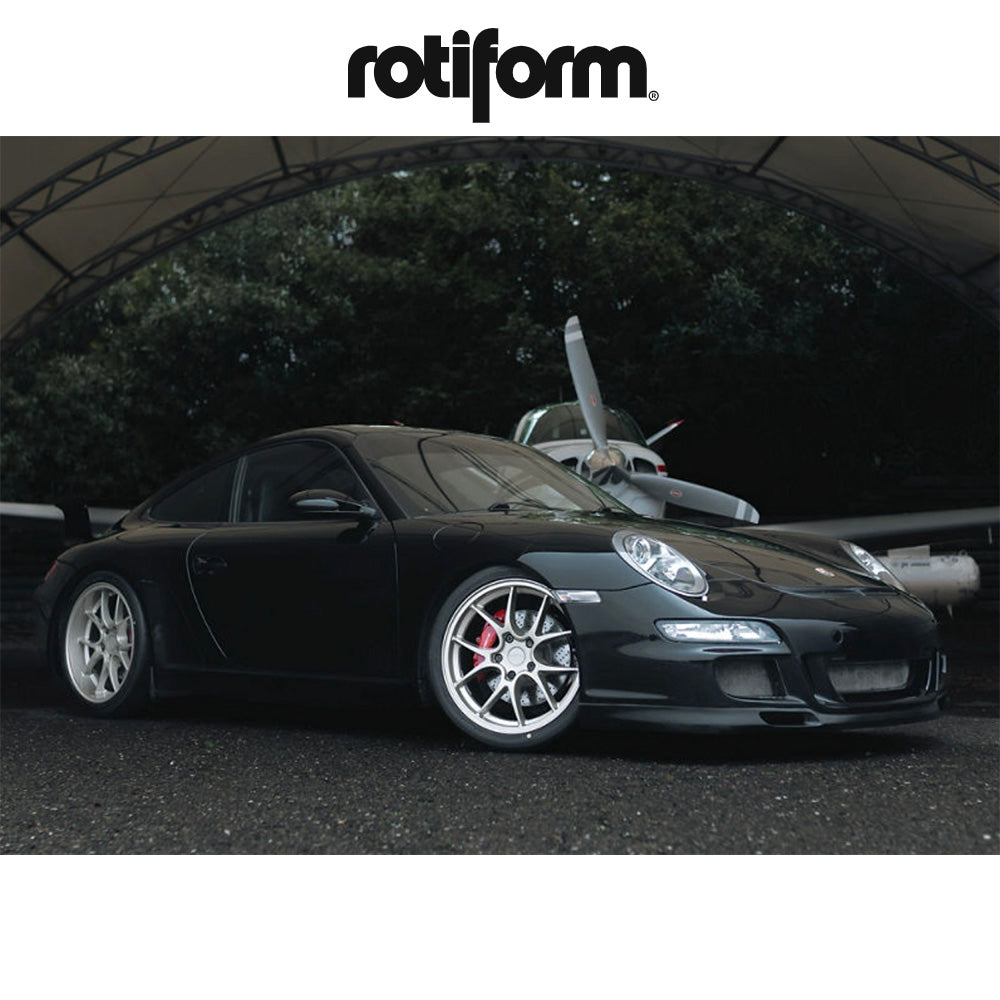 ポルシェ ９１１カレラ(Porsche 911 Carerra)用 ロティフォーム LTN-J 19x8.5J ET 45 フロント、19x11J ET 55 リア マットブラック ホイール４本セット　Rotiform LTN-J 19X8.5 5X130 71 +45 M-BLK / LTN-J 19X11 5X130 71 +55 M-BLK (消費税、送料込み)