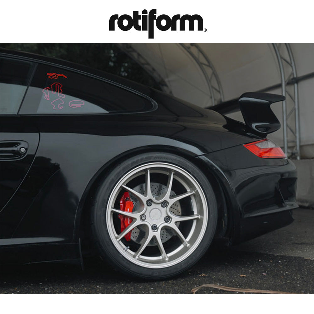 ポルシェ ９１１カレラ(Porsche 911 Carerra)用 ロティフォーム LTN-J 19x8.5J ET 45 フロント、19x11J ET 55 リア マットブラック ホイール４本セット　Rotiform LTN-J 19X8.5 5X130 71 +45 M-BLK / LTN-J 19X11 5X130 71 +55 M-BLK (消費税、送料込み)