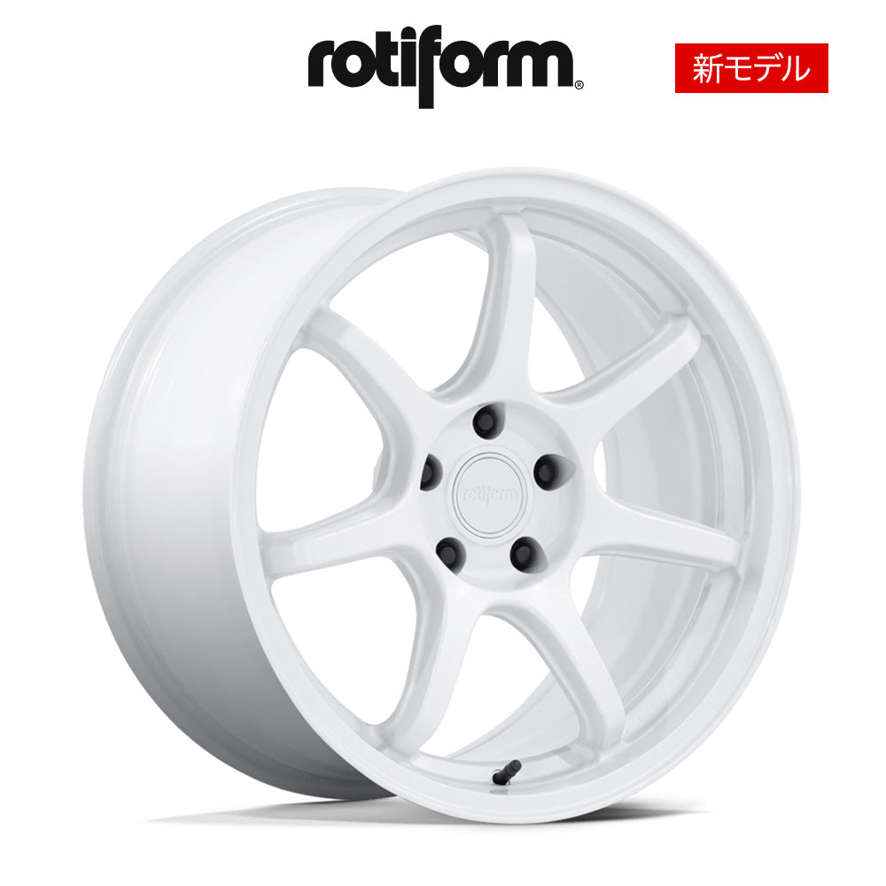 トヨタ カローラスポーツ (Toyota Corolla Sports)用 ロティフォーム BPU 18x8.5J ET 35 フロント&リア グロスホワイト ホイール４本セット　Rotiform BPU 18X8.5 5X100 56 +35 WHITE (消費税、送料込み)
