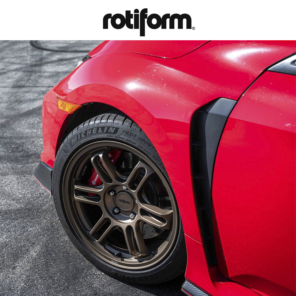 ホンダ シビック タイプＲ (Honda Civic Type R)用 ロティフォーム RPS 18X8.5J ET 35 フロント、リア マットブラック ホイール４本セット Rotiform RPS 18X8.5 5X120 74 +35 M-BLK (消費税、送料込み)
