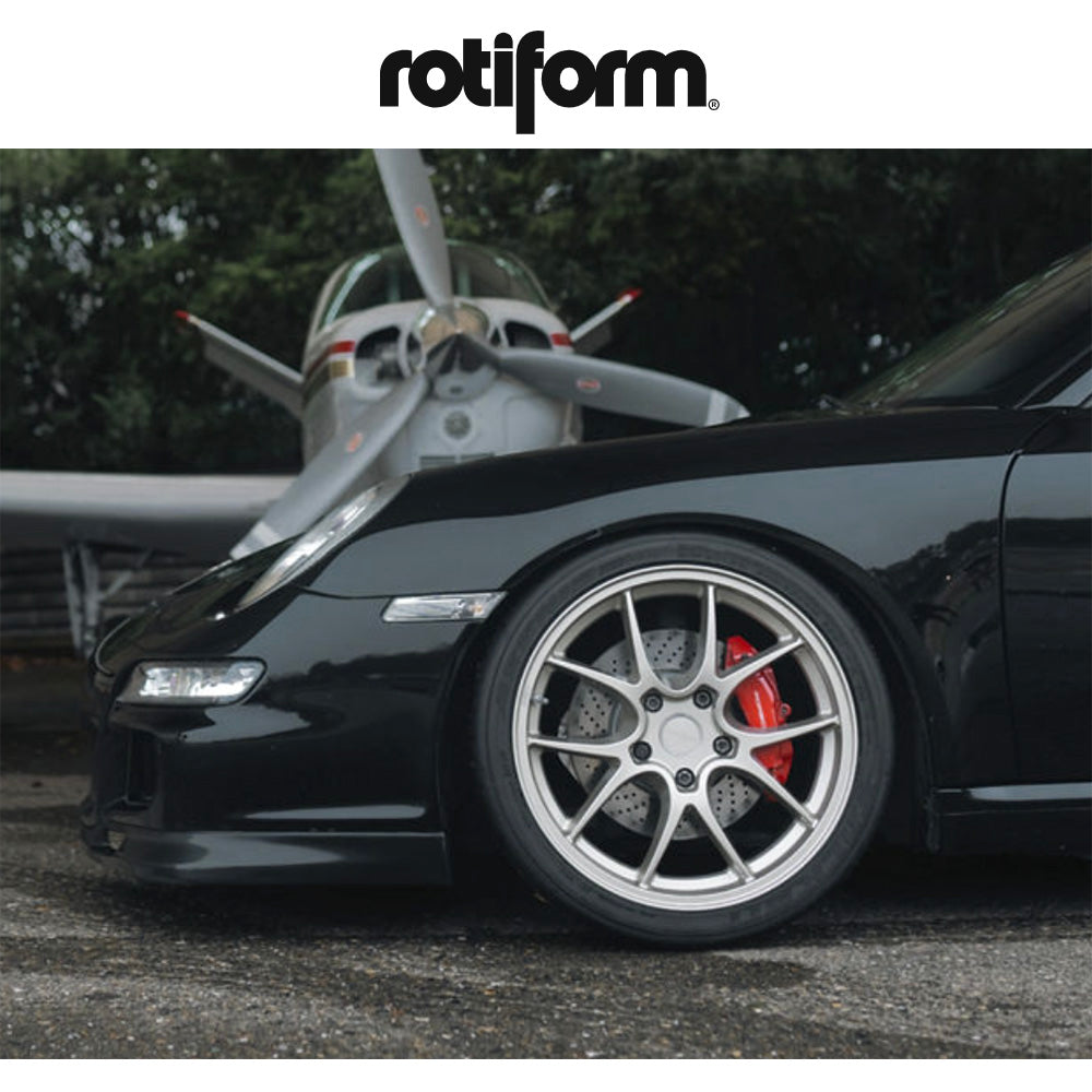 ポルシェ ９１１カレラ(Porsche 911 Carerra)用 ロティフォーム LTN-J 19x8.5J ET 45 フロント、19x11J ET 55 リア マットブラック ホイール４本セット　Rotiform LTN-J 19X8.5 5X130 71 +45 M-BLK / LTN-J 19X11 5X130 71 +55 M-BLK (消費税、送料込み)