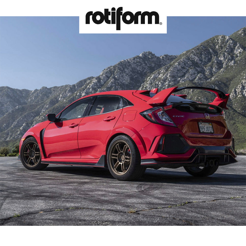 ホンダ シビック タイプＲ (Honda Civic Type R)用 ロティフォーム RPS 18X8.5J ET 35 フロント、リア マットブラック ホイール４本セット Rotiform RPS 18X8.5 5X120 74 +35 M-BLK (消費税、送料込み)
