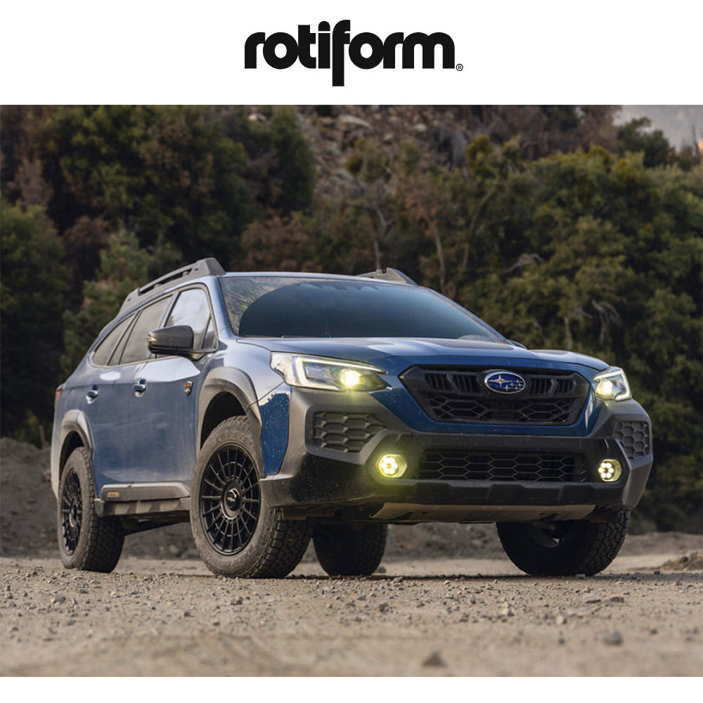 レクサス ＲＸ用 ロティフォーム LAS-R 19x8.5J ET 35 フロント、リア マットブラック ホイール４本セット Rotiform LAS-R 19X8.5 5X112/4.5 72 BD 45MM (消費税、送料込み)