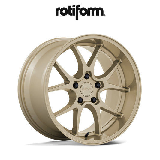 ホンダ シビック(Honda Civic)用 ロティフォーム LTN-J 18x8.5J ET 35 フロントリア グロスゴールド ホイール４本セット　Rotiform LTN-J 18X8.5 5X4.5 72 +35 G-GOLD (消費税、送料込み)