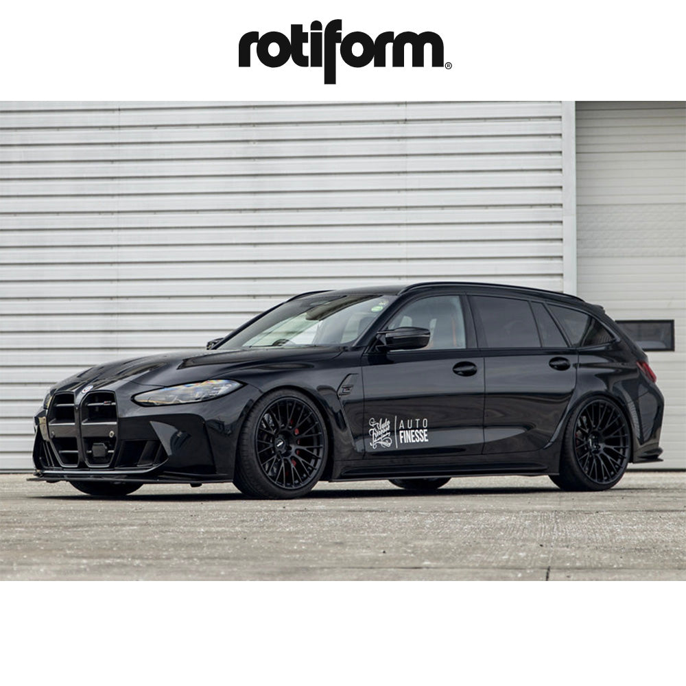ＢＭＷ ５シリーズ用 ロティフォーム LSE 20x8.5J ET 20 フロント、20x10 ET 35 リア サテンブラック ホイール４本セット (消費税、送料込み)