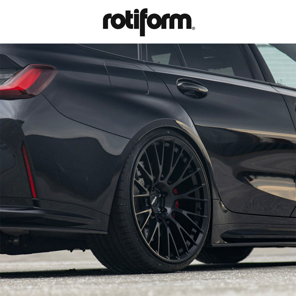 ＢＭＷ ５シリーズ用 ロティフォーム LSE 20x8.5J ET 20 フロント、20x10 ET 35 リア サテンブラック ホイール４本セット (消費税、送料込み)