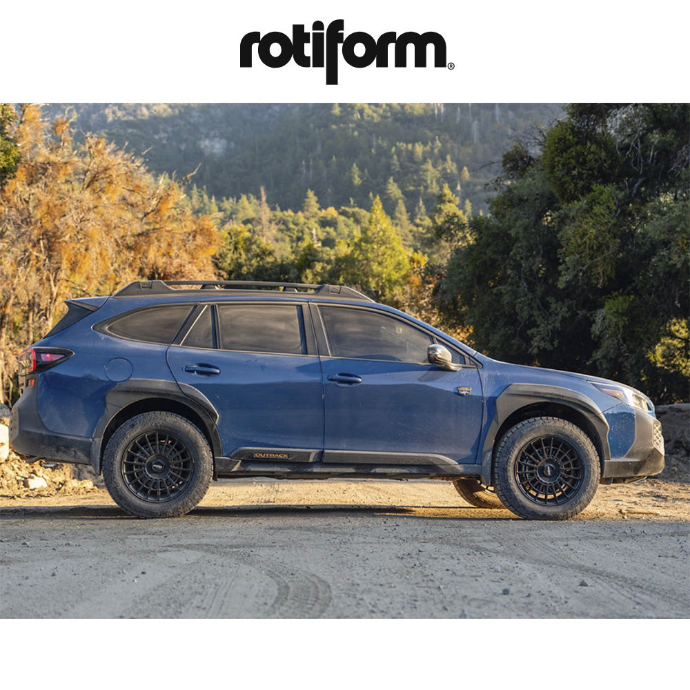 レクサス ＲＸ用 ロティフォーム LAS-R 19x8.5J ET 35 フロント、リア マットブラック ホイール４本セット Rotiform LAS-R 19X8.5 5X112/4.5 72 BD 45MM (消費税、送料込み)