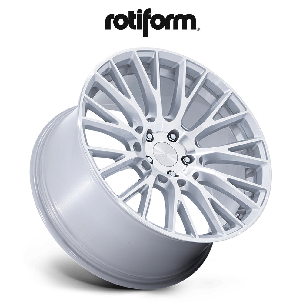 トヨタ GR スープラ用 ロティフォーム LSE 20x8.5J ET 20 フロント 20x10J ET 35 リア グロスシルバーマシンドフェイス ホイール４本セット Rotiform LSE 20X8.5 5X112 66 +20 G-SLV-MCH / LSE 20X10 5X112 66 +35 G-SLV-MCH (消費税、送料込み)