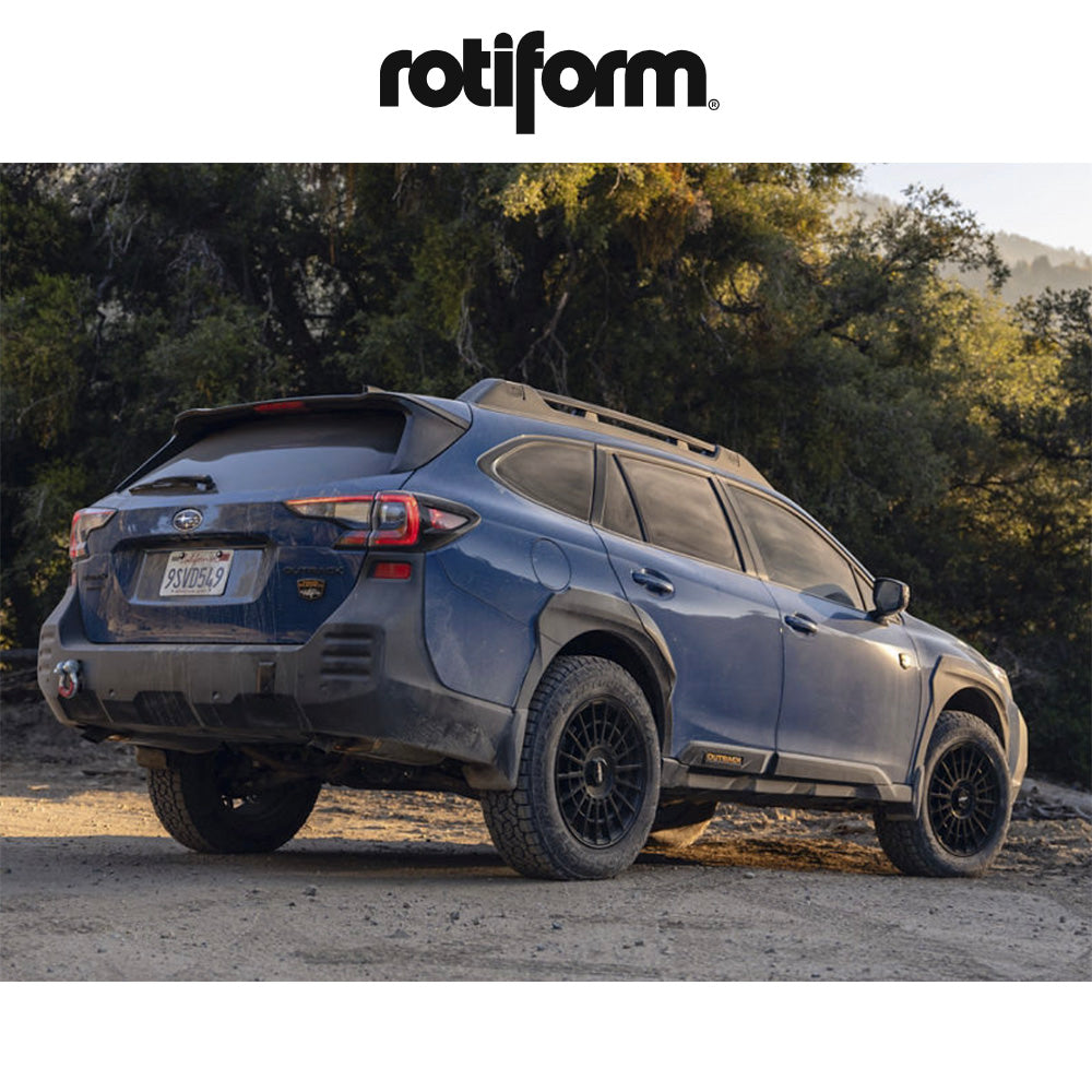 レクサス ＲＸ用 ロティフォーム LAS-R 19x8.5J ET 35 フロント、リア マットブラック ホイール４本セット Rotiform LAS-R 19X8.5 5X112/4.5 72 BD 45MM (消費税、送料込み)