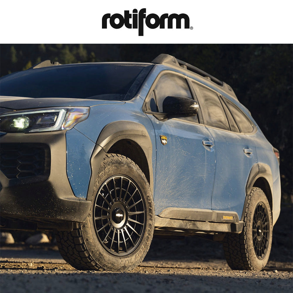 レクサス ＲＸ用 ロティフォーム LAS-R 19x8.5J ET 35 フロント、リア マットブラック ホイール４本セット Rotiform LAS-R 19X8.5 5X112/4.5 72 BD 45MM (消費税、送料込み)