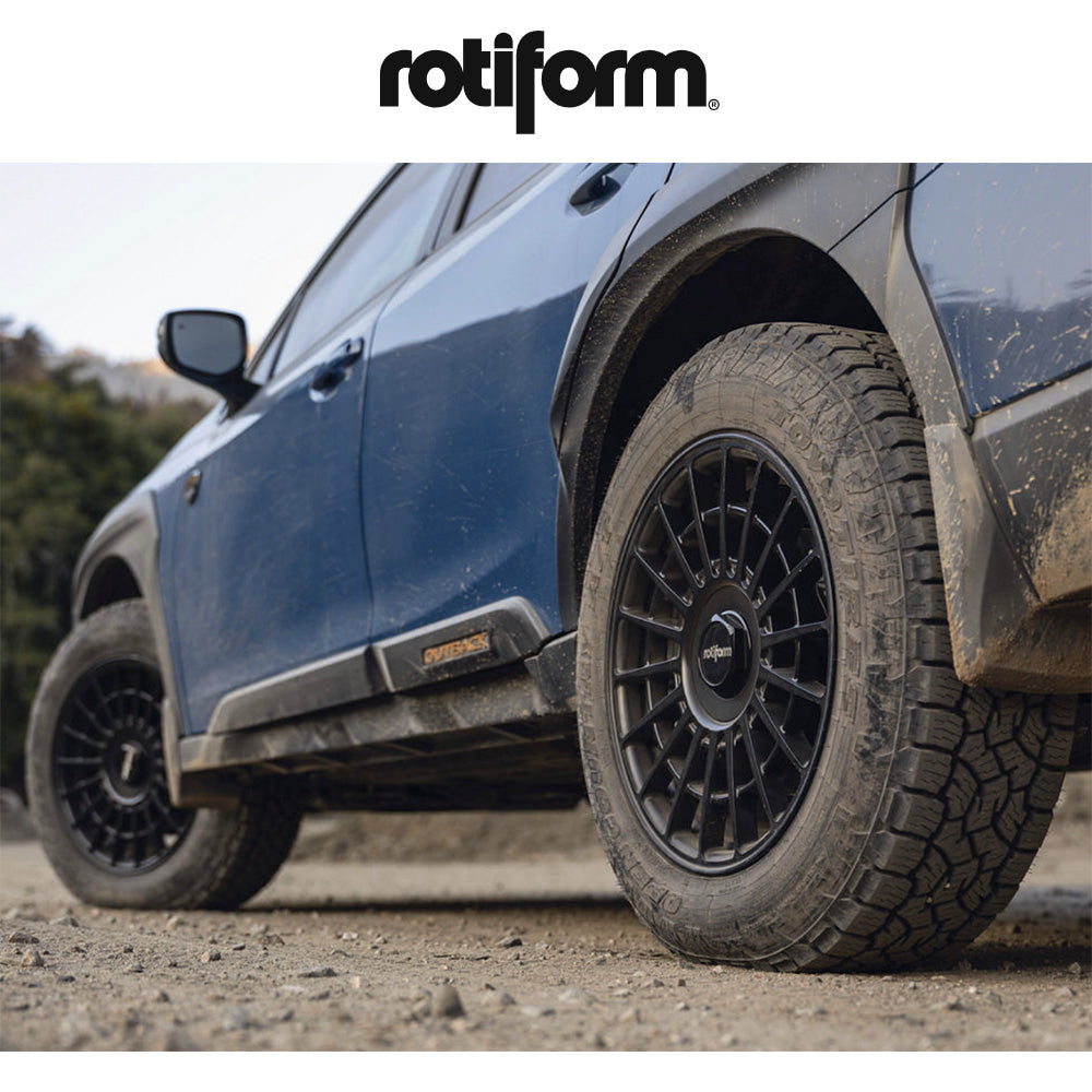 レクサス ＲＸ用 ロティフォーム LAS-R 19x8.5J ET 35 フロント、リア マットブラック ホイール４本セット Rotiform LAS-R 19X8.5 5X112/4.5 72 BD 45MM (消費税、送料込み)
