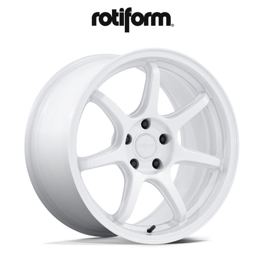 日産 ＧＴ－Ｒ(Nissan GT-R)用 ロティフォーム BPU 19x8.5J ET 20 フロント 19x9.5J ET 38 リア グロスホワイト ホイール４本セット Rotiform BPU 19X8.5 5X4.5 72 +20 WHITE /  BPU 19X9.5 5X4.5 72 +38 WHITE (消費税、送料込み)